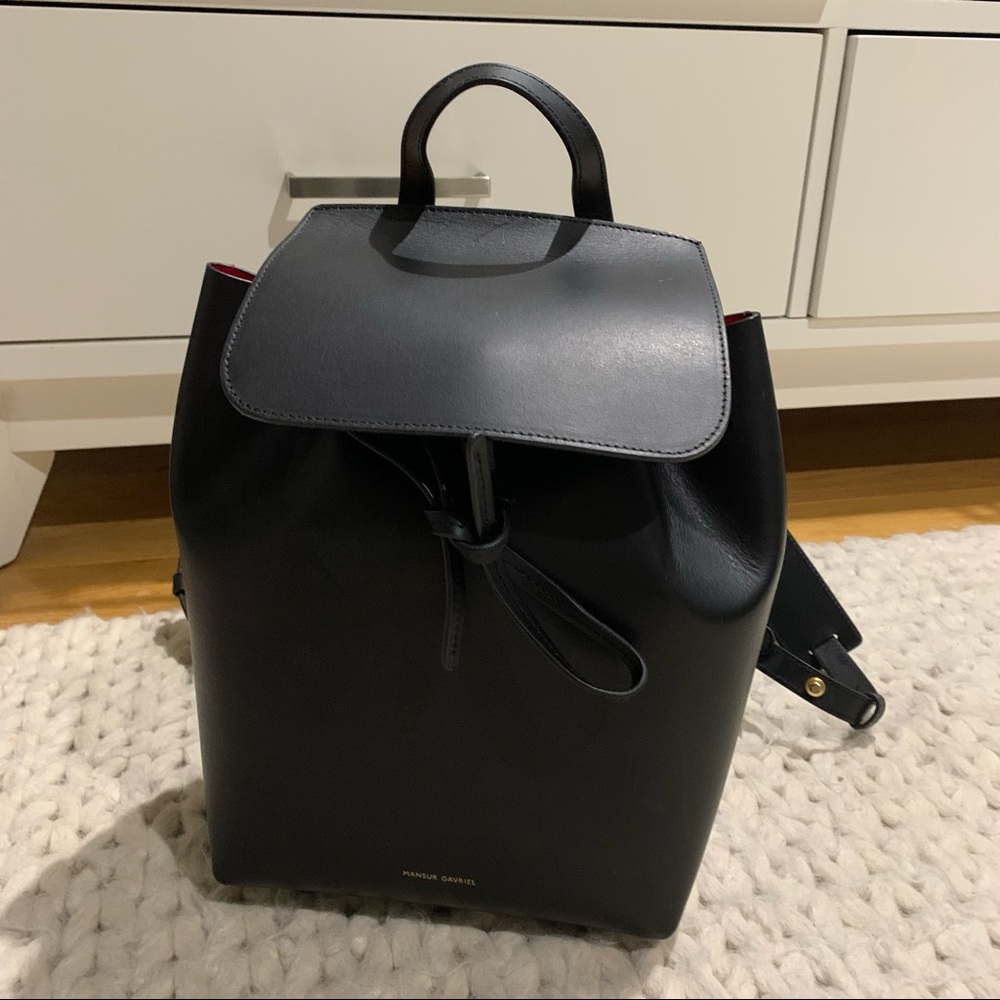 Mansur Gavriel Leather Backpack